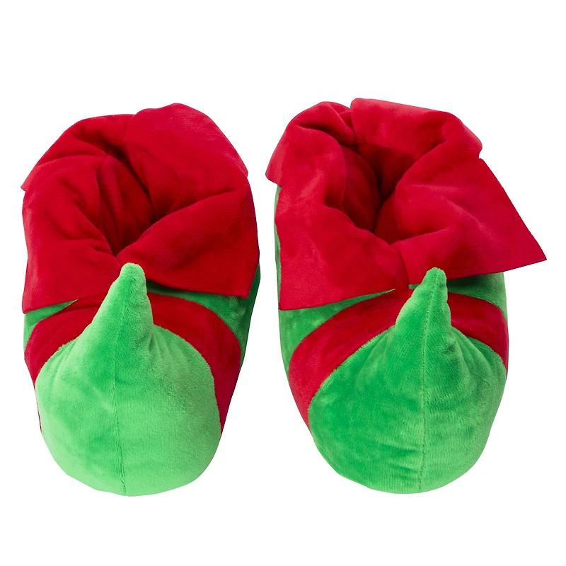 Ladies Holiday Plush Slippers