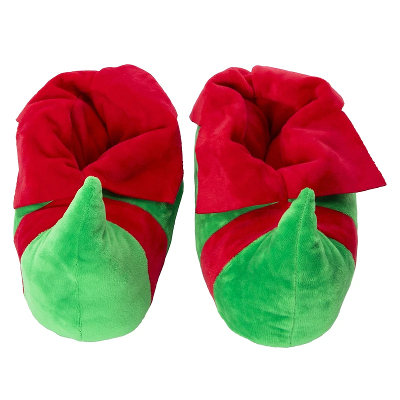 Ladies Holiday Plush Slippers
