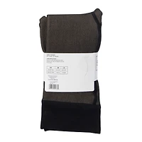 faux sheer fleece-lined tights