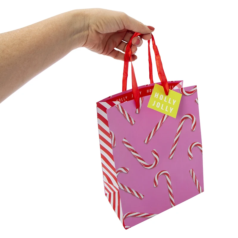 medium holiday gift bag 7in x 9in