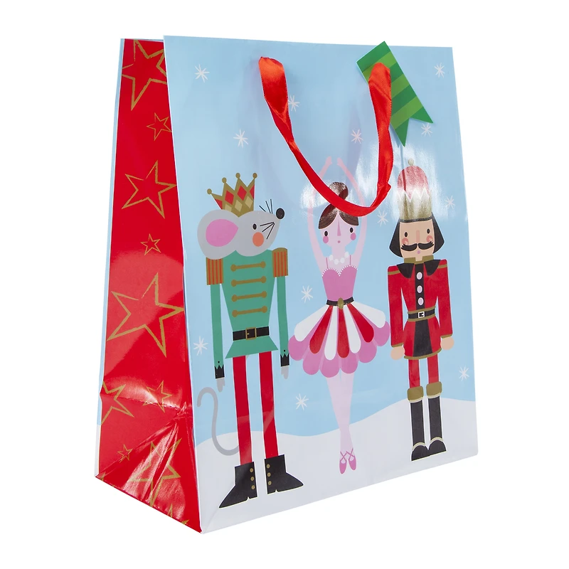 large holiday gift bag 10in x 12in