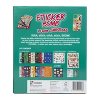 kaleidoscope 'I love christmas' sticker book