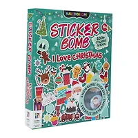 kaleidoscope 'I love christmas' sticker book