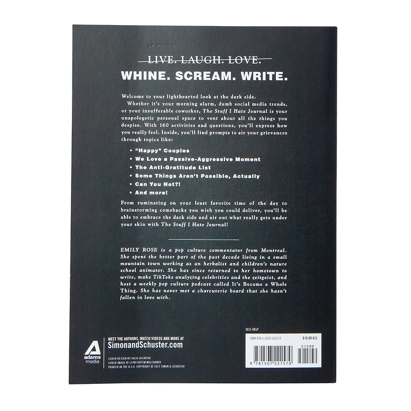 the stuff I hate journal