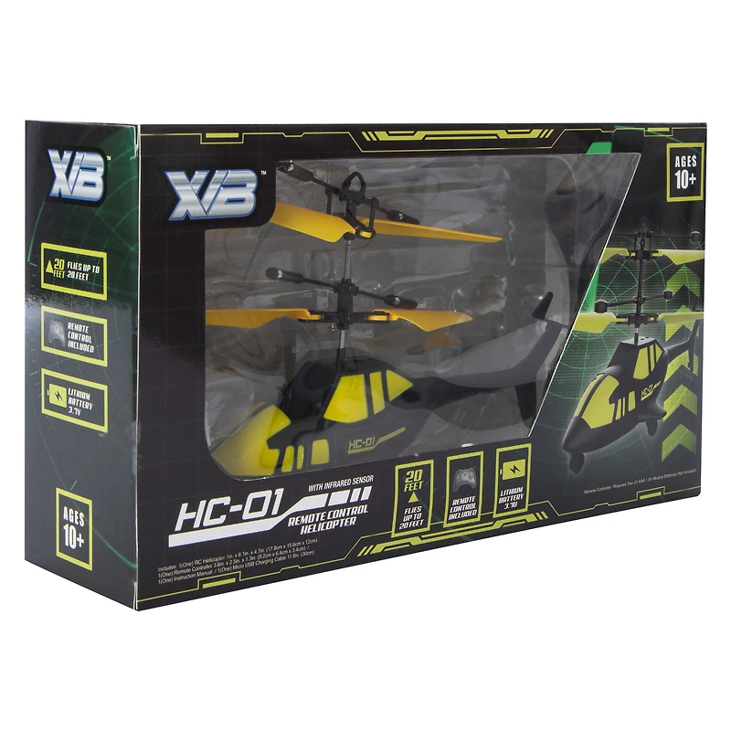 HC-01 remote control helicopter with infrared sensor