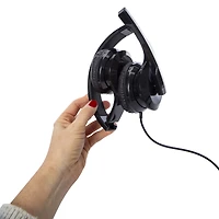 unlocked lvl™ wired gaming headset with mic
