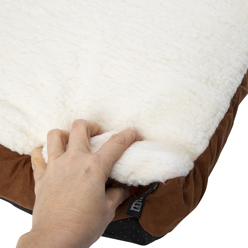 memory foam pet bed 26in x 16in