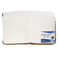 memory foam pet bed 26in x 16in