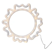 blazing sun LED wall light 7.9in