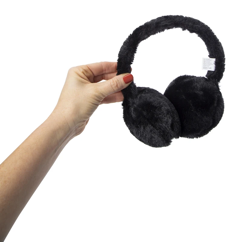 faux fur earmuffs