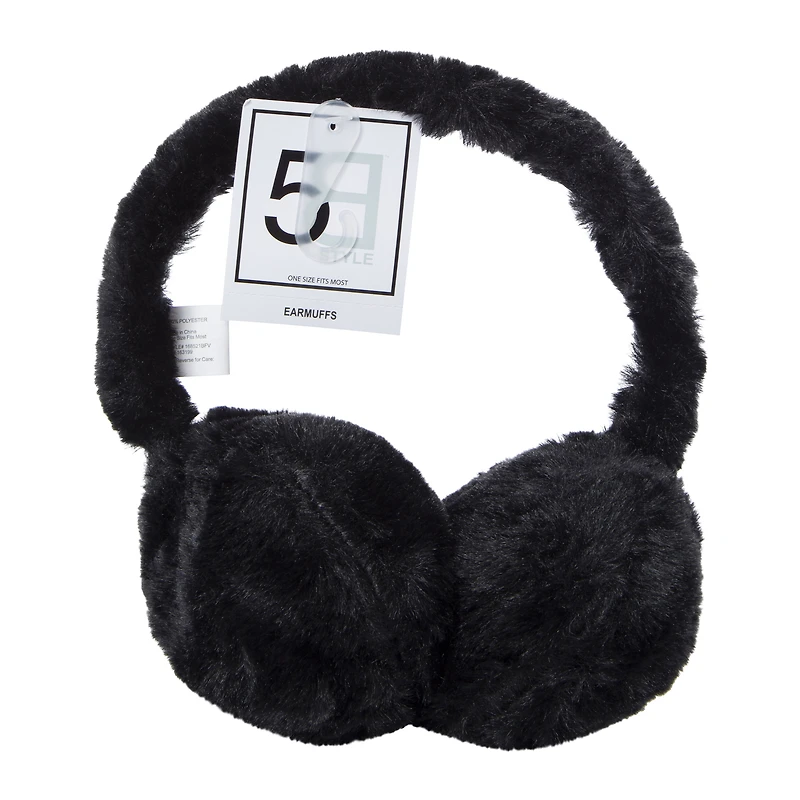 faux fur earmuffs