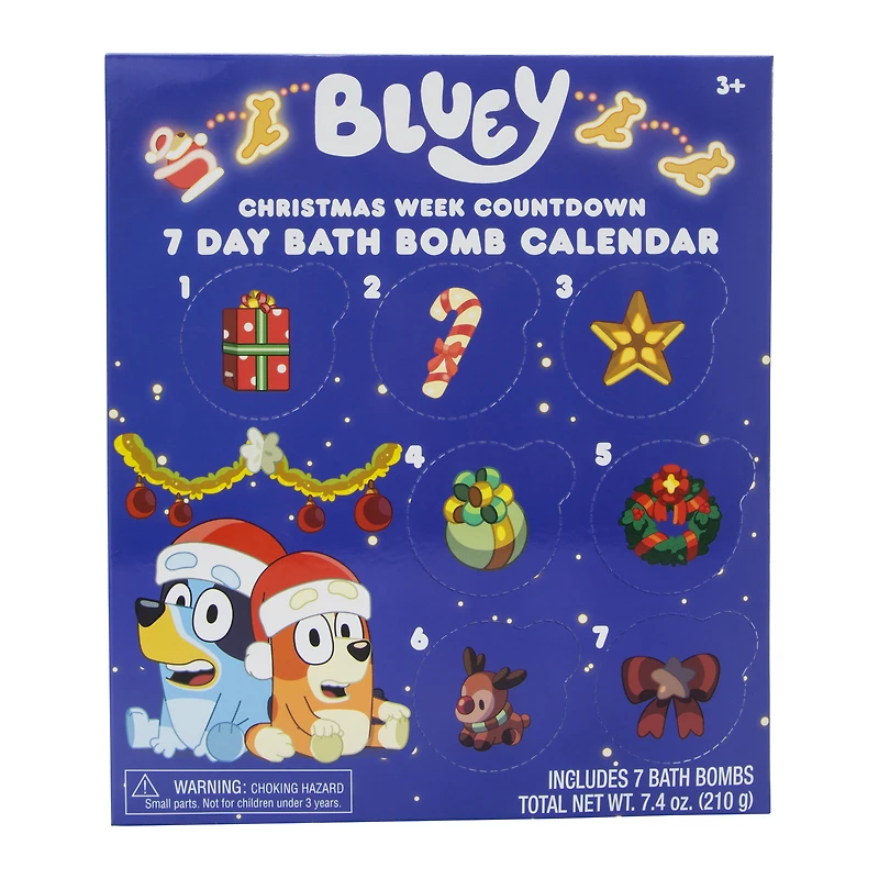 hello kitty® christmas week countdown bath bomb calendar