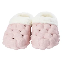 Fur Lined Bubble Clogs