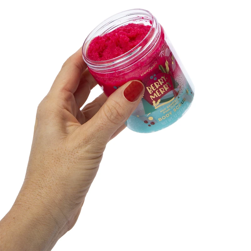 holiday body scrub 12oz