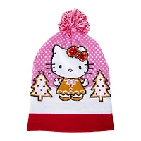 hello kitty™ gingerbread pom beanie