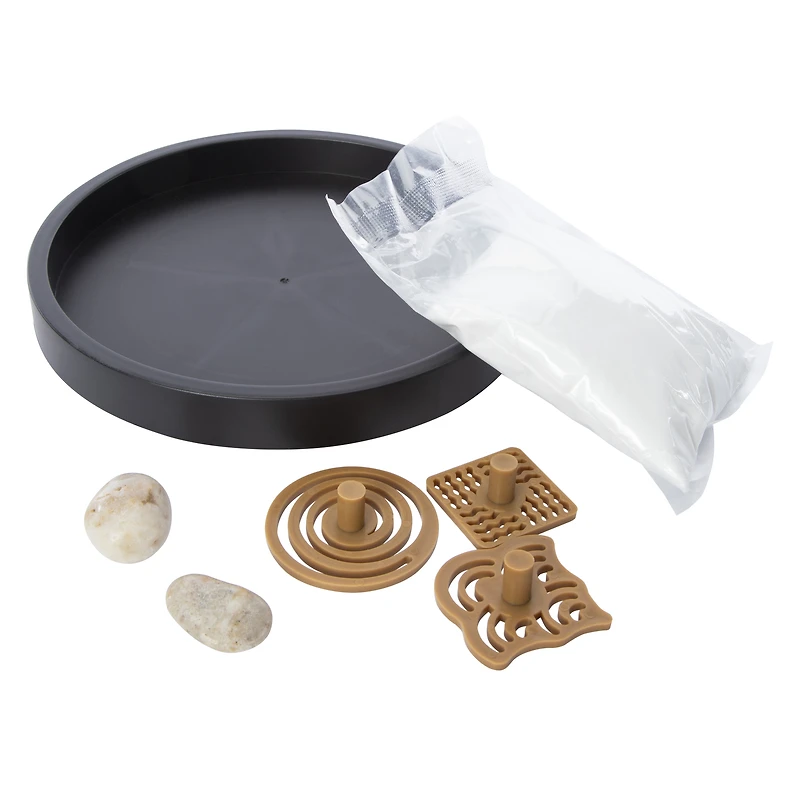 zen garden & sand stamps