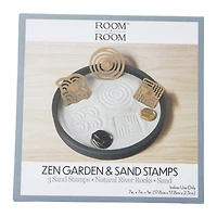 zen garden & sand stamps