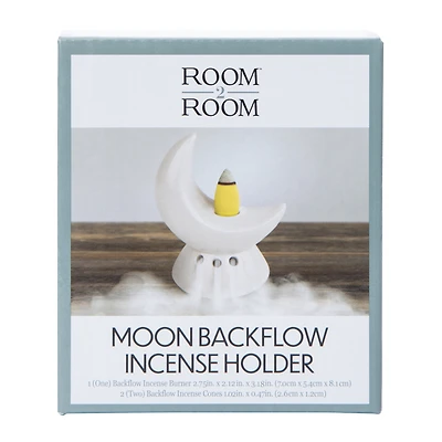 moon backflow incense burner