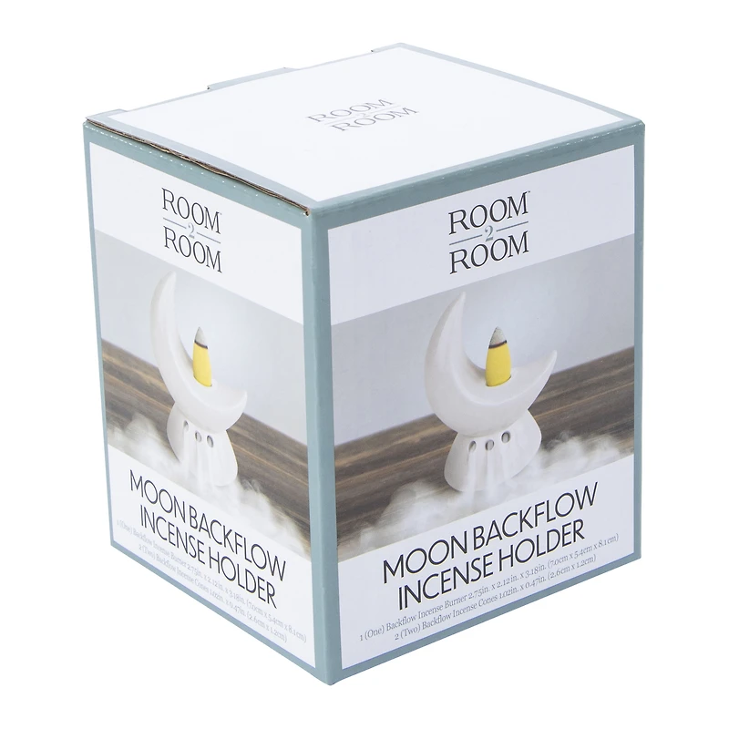 moon backflow incense burner