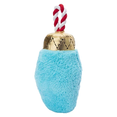 christmas bulb plush pet toy