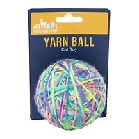 yarn ball cat toy