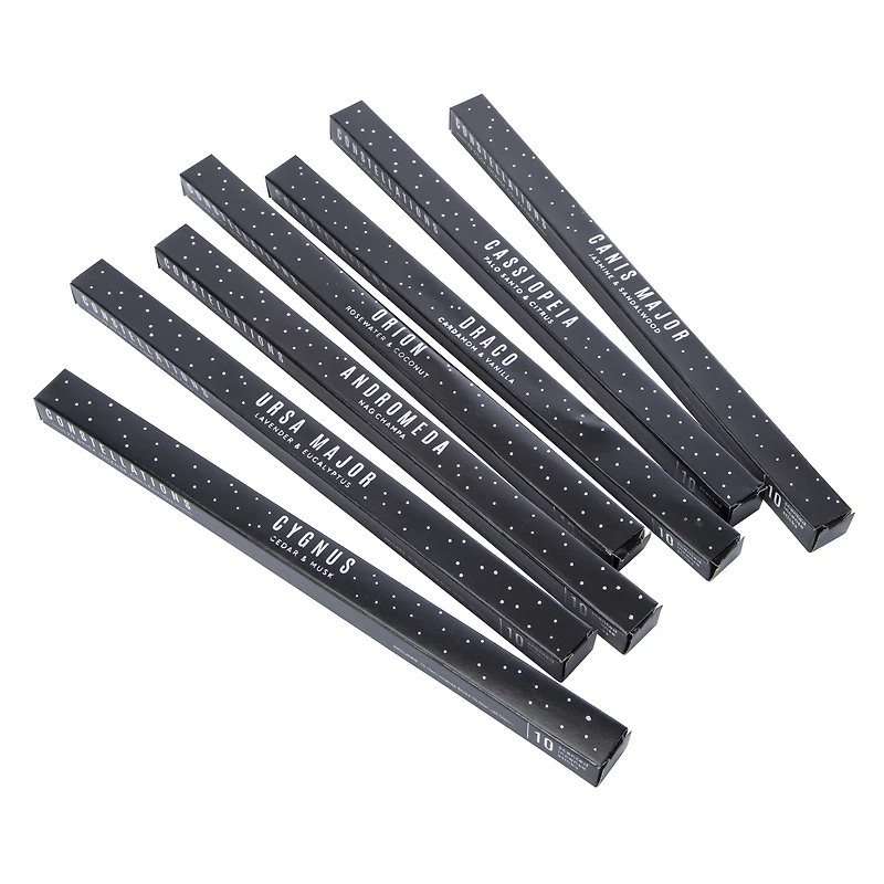 constellation scented incense sticks 70-count