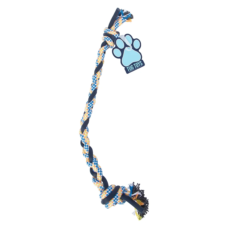 braided rope dog toy