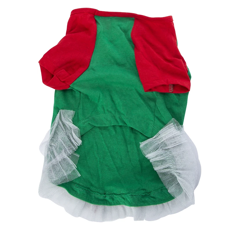 'jingle & mingle' holiday pet tutu dress
