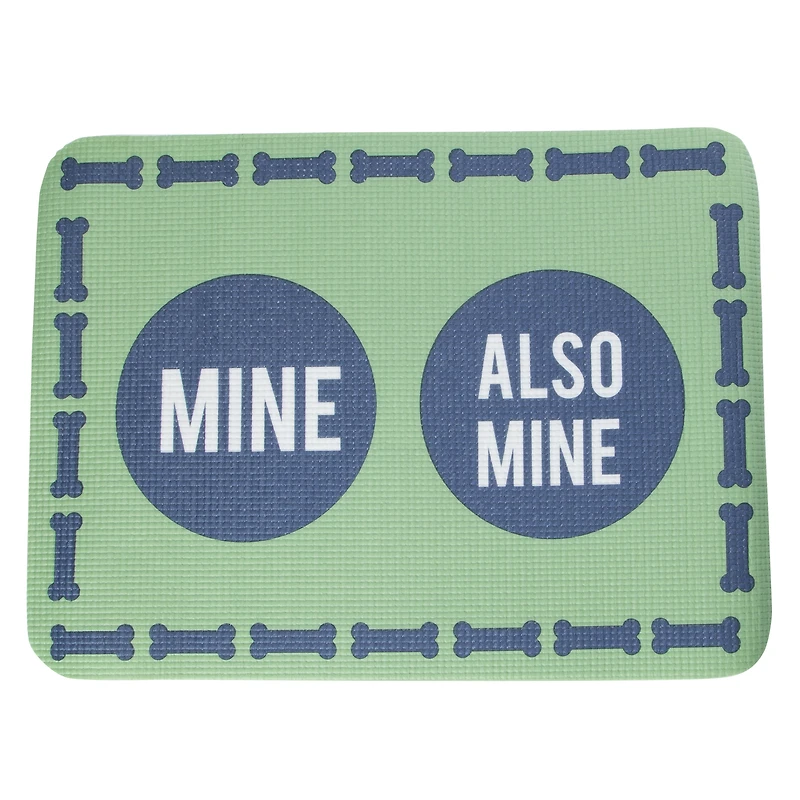 pet placemat 20.5in x 15in