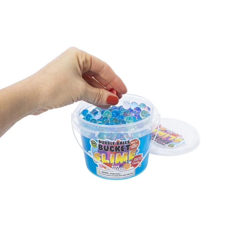 bubble balls scented bucket slime