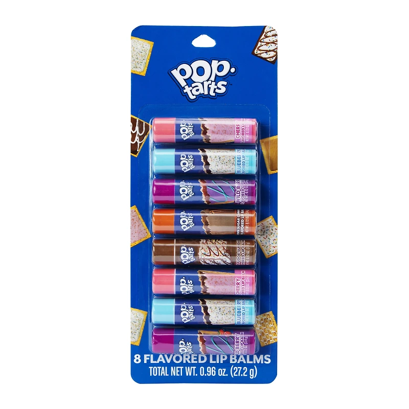 pop tarts™ flavored lip balms 8-count