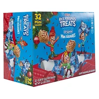 holiday rice krispies treats® original mini squares 32-count