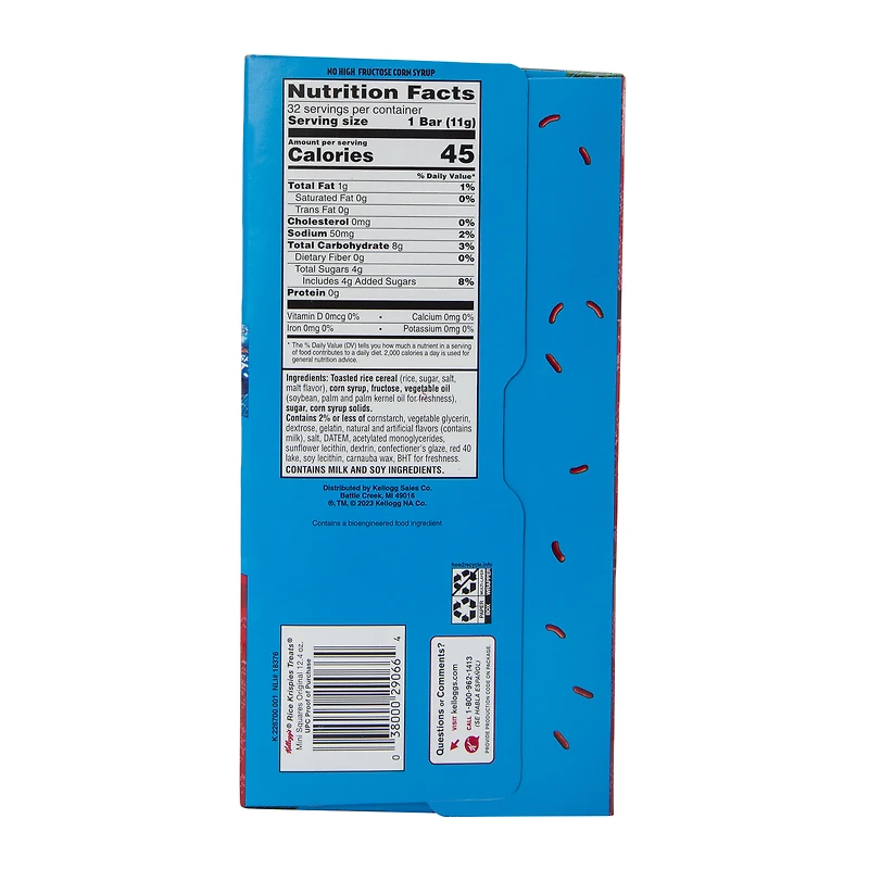 holiday rice krispies treats® original mini squares 32-count