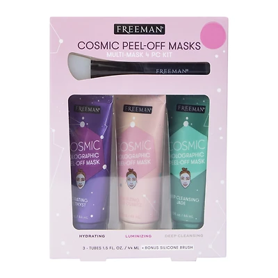 freeman® cosmic peel-off masks set