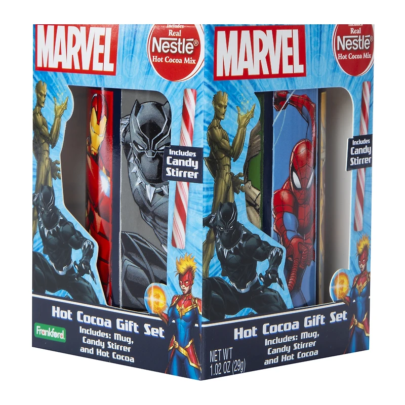 Marvel hot cocoa gift set