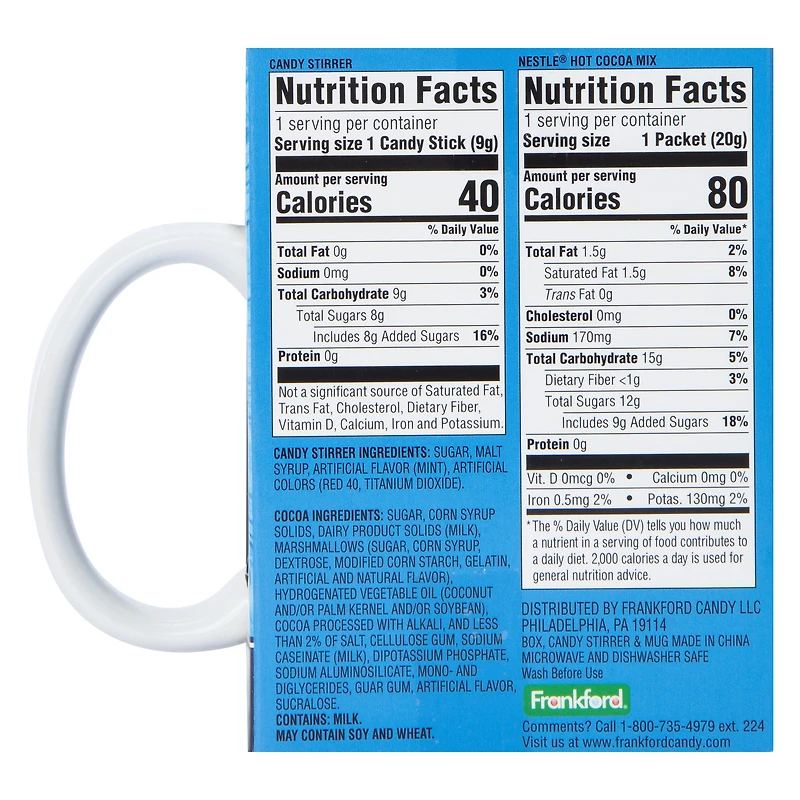 Marvel hot cocoa gift set