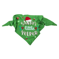 light-up christmas pet bandana