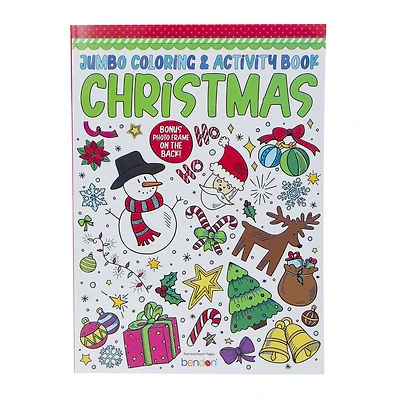 christmas jumbo coloring & activity book