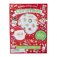 sparkly christmas activity case with over 1000 stickers