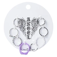 jewelry rings 8-pack