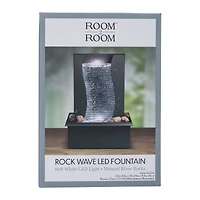 rock wave LED fountain 6.3in x 4.5in