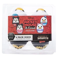 handmade by robots™ Mickey Mouse & Friends collection mini vinyl figures 4-count
