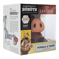 Disney The Lion King Handmade By Robots™ Vinyl Figure - Pumbaa & Timon