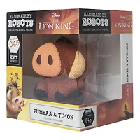 Disney The Lion King Handmade By Robots™ Vinyl Figure - Pumbaa & Timon