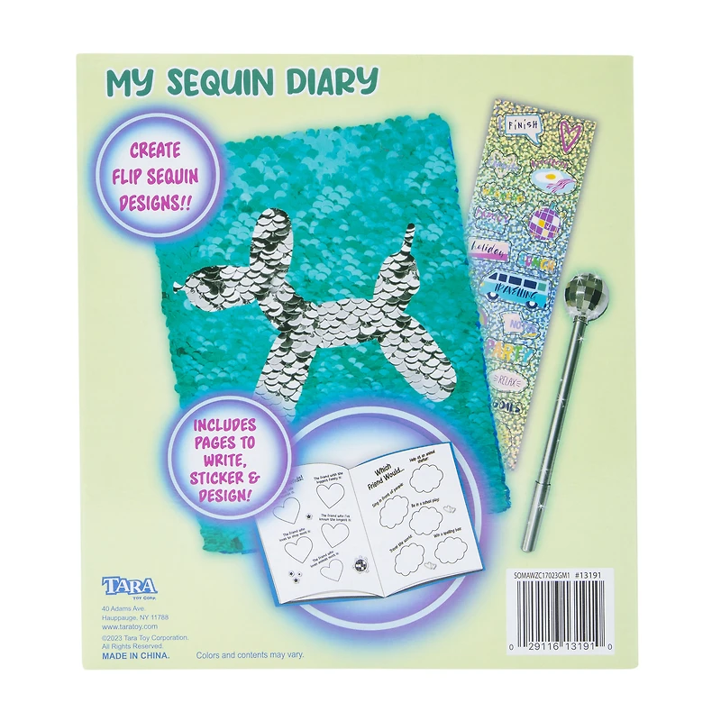 My Sequin Diary Set