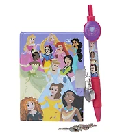 Disney Princess mini diary with pen & sticker sheet