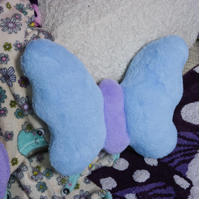 butterfly throw pillow 16in