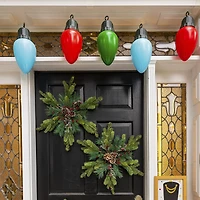 jumbo hanging christmas light bulb 11.8in