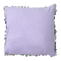 paillette sequin pillow 16in