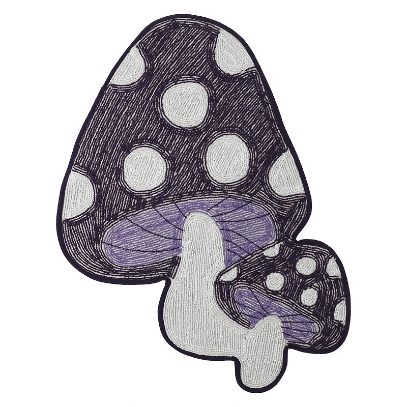 shaped rug 21in x 33in